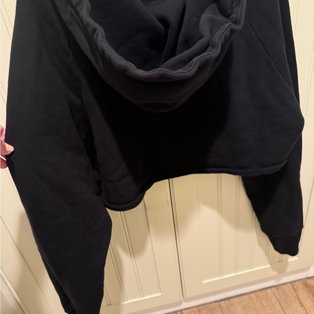 Vintage Souls for Free People Crop Hoodie Sweatshirt - Picture 5 of 6